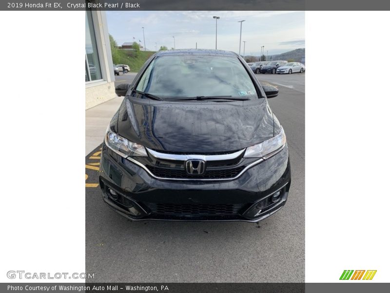 Crystal Black Pearl / Black 2019 Honda Fit EX