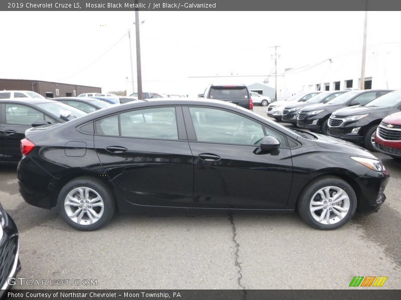 Mosaic Black Metallic / Jet Black/­Galvanized 2019 Chevrolet Cruze LS