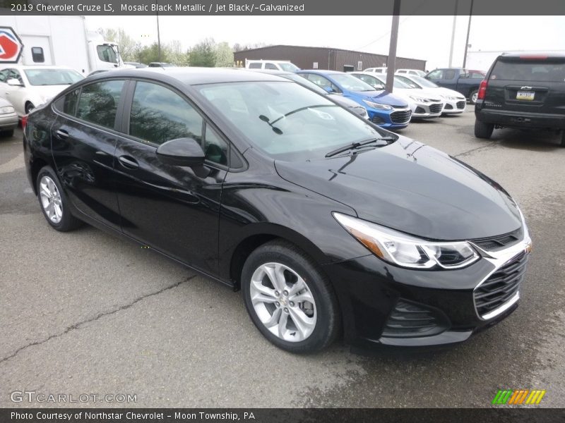 Mosaic Black Metallic / Jet Black/­Galvanized 2019 Chevrolet Cruze LS