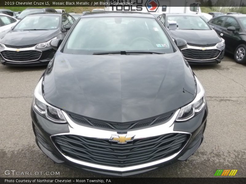 Mosaic Black Metallic / Jet Black/­Galvanized 2019 Chevrolet Cruze LS