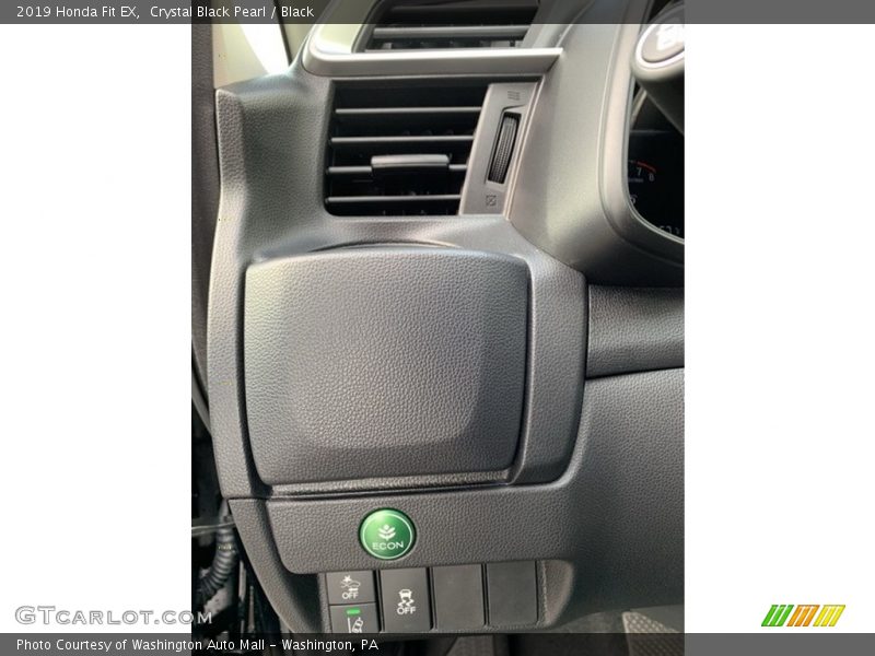 Crystal Black Pearl / Black 2019 Honda Fit EX