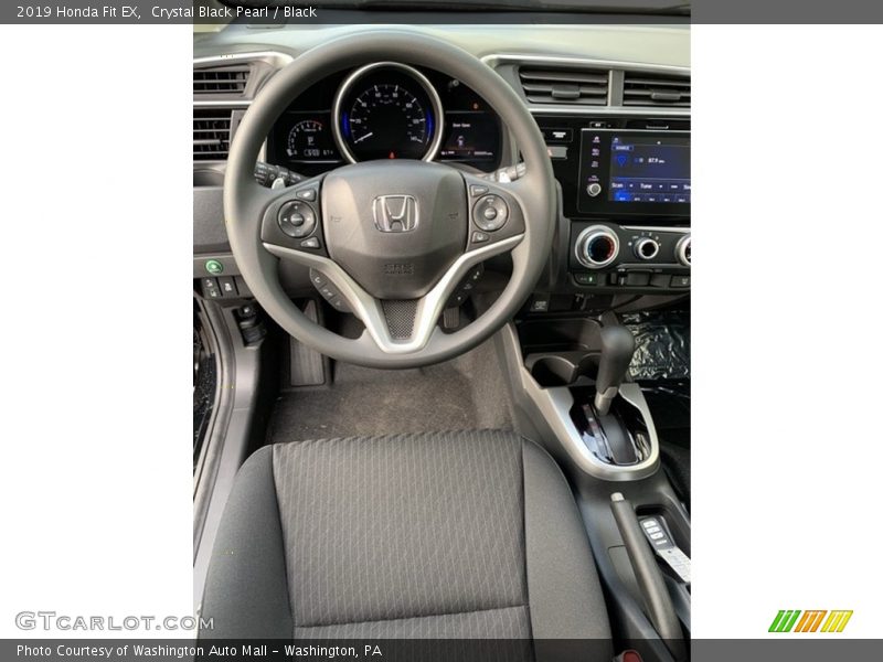 Crystal Black Pearl / Black 2019 Honda Fit EX