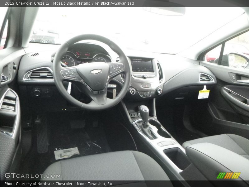 Mosaic Black Metallic / Jet Black/­Galvanized 2019 Chevrolet Cruze LS