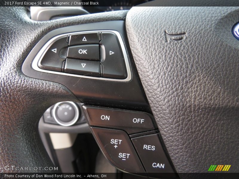 Magnetic / Charcoal Black 2017 Ford Escape SE 4WD