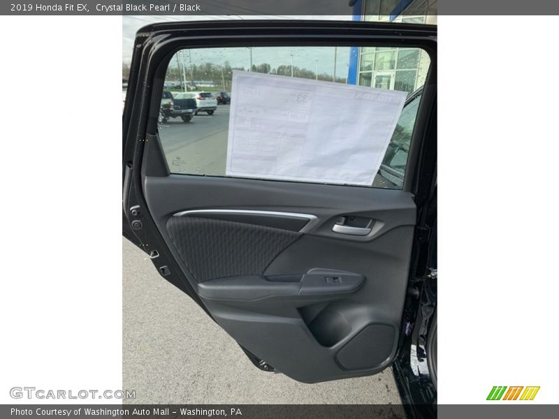 Crystal Black Pearl / Black 2019 Honda Fit EX