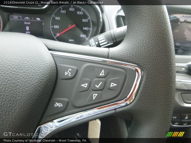 Mosaic Black Metallic / Jet Black/­Galvanized 2019 Chevrolet Cruze LS