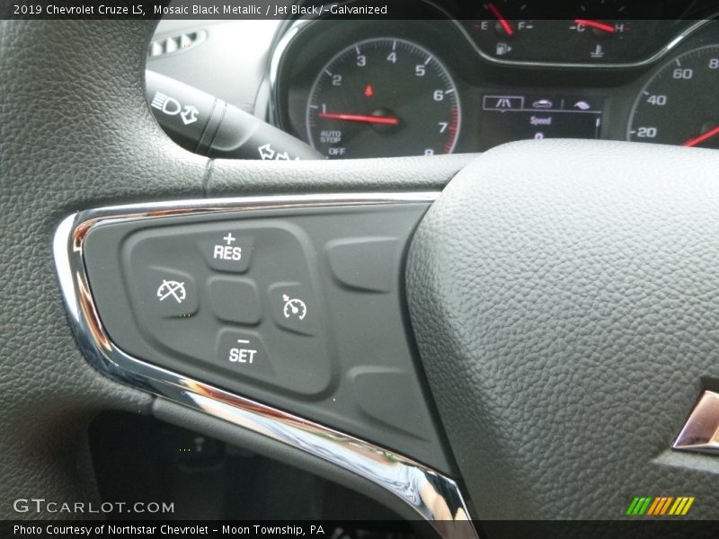 Mosaic Black Metallic / Jet Black/­Galvanized 2019 Chevrolet Cruze LS