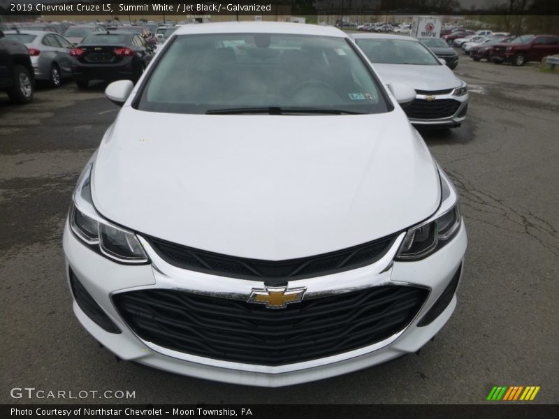 Summit White / Jet Black/­Galvanized 2019 Chevrolet Cruze LS