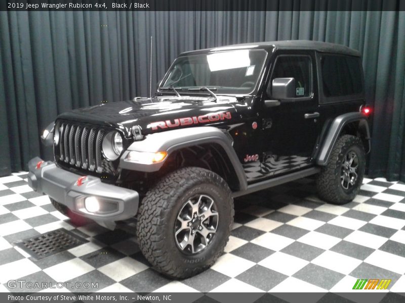 Black / Black 2019 Jeep Wrangler Rubicon 4x4