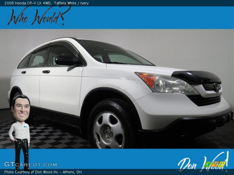 Taffeta White / Ivory 2008 Honda CR-V LX 4WD