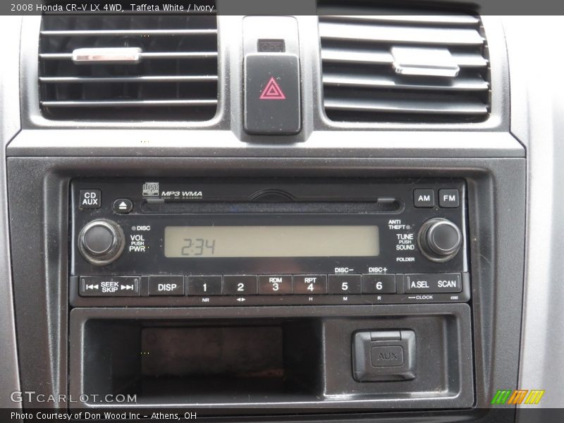 Taffeta White / Ivory 2008 Honda CR-V LX 4WD