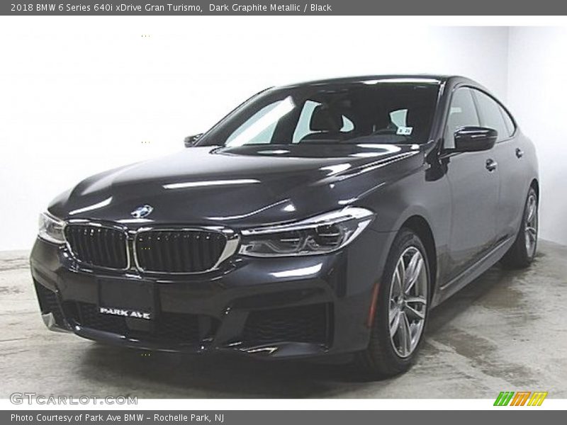 Dark Graphite Metallic / Black 2018 BMW 6 Series 640i xDrive Gran Turismo