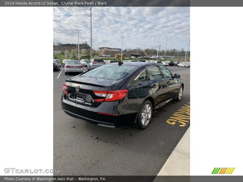 Crystal Black Pearl / Black 2019 Honda Accord LX Sedan