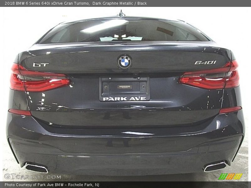 Dark Graphite Metallic / Black 2018 BMW 6 Series 640i xDrive Gran Turismo