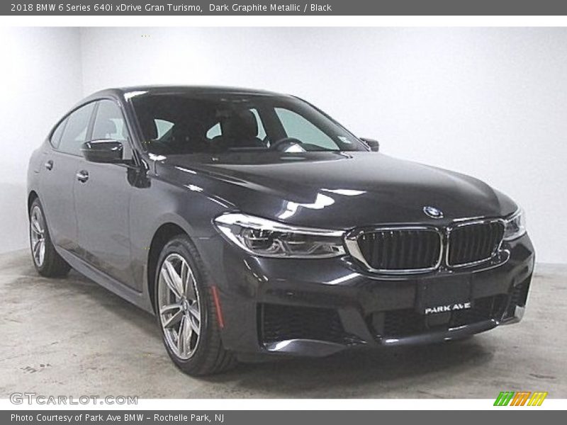 Dark Graphite Metallic / Black 2018 BMW 6 Series 640i xDrive Gran Turismo