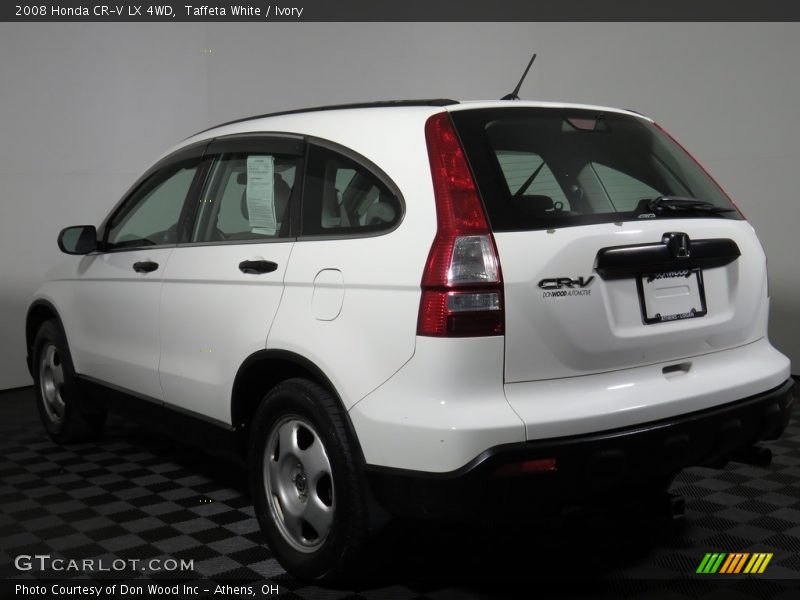 Taffeta White / Ivory 2008 Honda CR-V LX 4WD