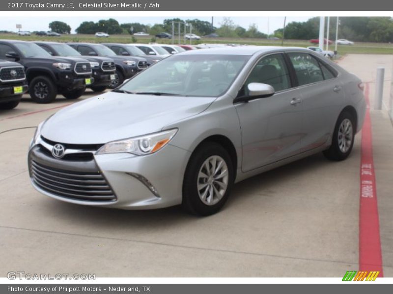 Celestial Silver Metallic / Ash 2017 Toyota Camry LE