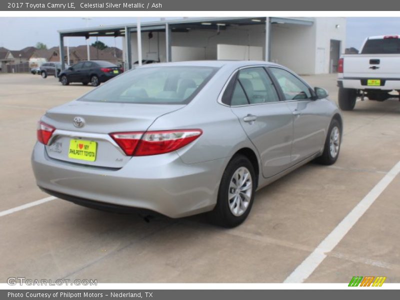 Celestial Silver Metallic / Ash 2017 Toyota Camry LE