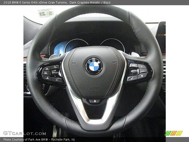 Dark Graphite Metallic / Black 2018 BMW 6 Series 640i xDrive Gran Turismo
