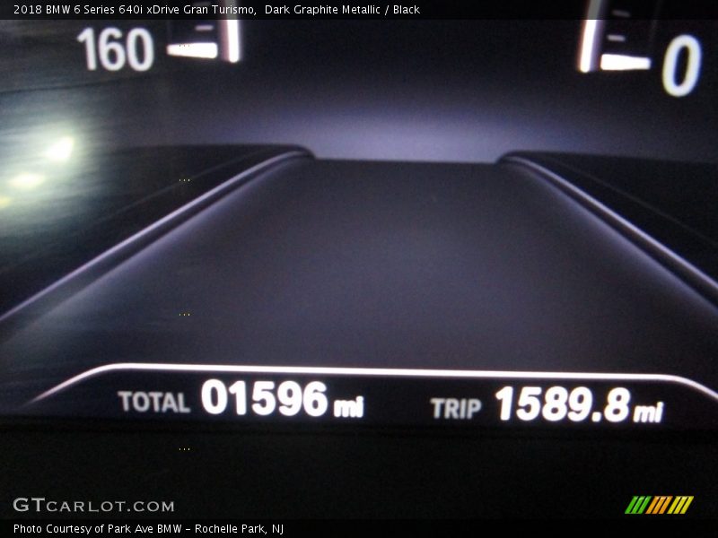 Dark Graphite Metallic / Black 2018 BMW 6 Series 640i xDrive Gran Turismo