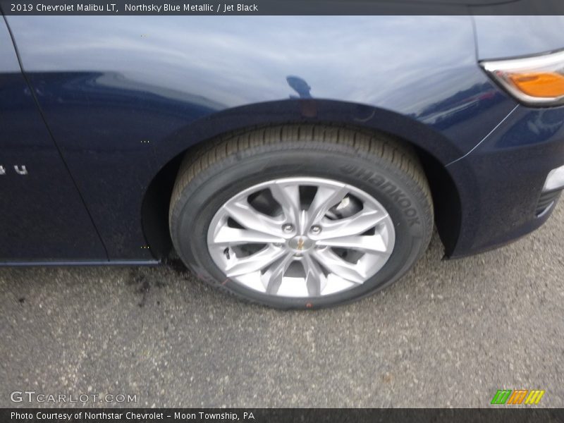 Northsky Blue Metallic / Jet Black 2019 Chevrolet Malibu LT
