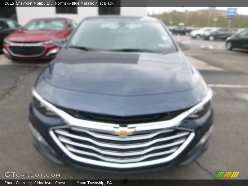 Northsky Blue Metallic / Jet Black 2019 Chevrolet Malibu LT