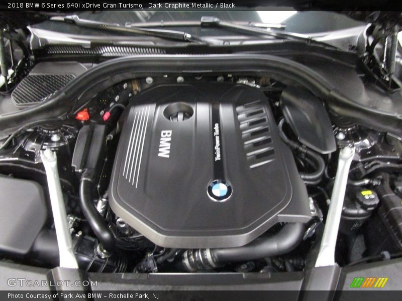 Dark Graphite Metallic / Black 2018 BMW 6 Series 640i xDrive Gran Turismo