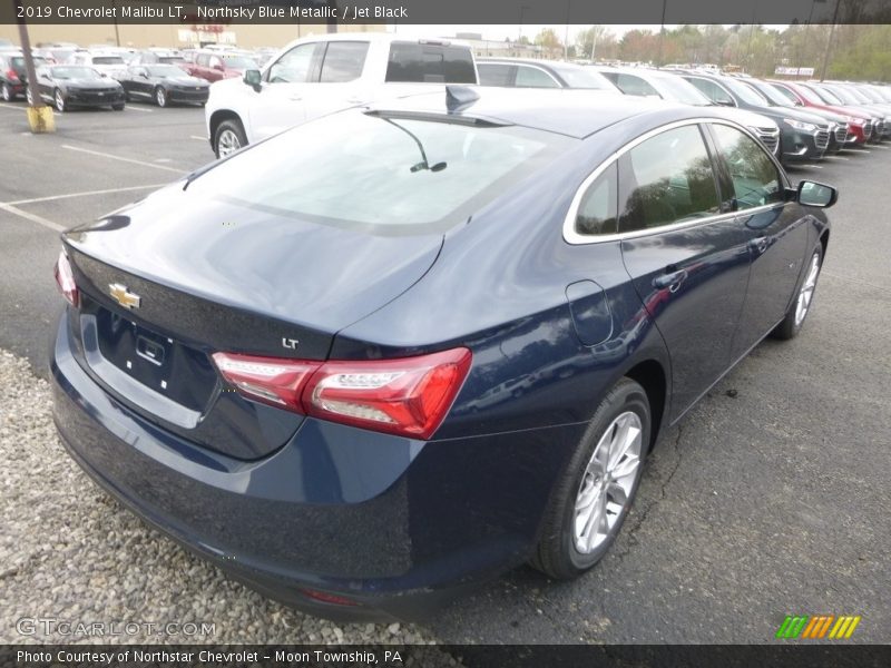 Northsky Blue Metallic / Jet Black 2019 Chevrolet Malibu LT