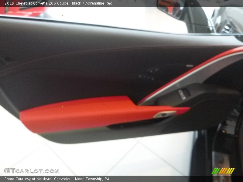 Black / Adrenaline Red 2019 Chevrolet Corvette Z06 Coupe