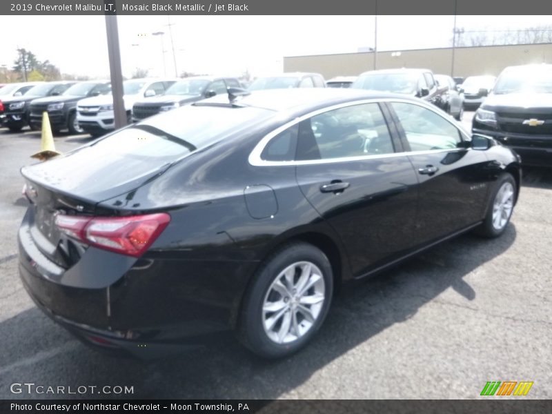 Mosaic Black Metallic / Jet Black 2019 Chevrolet Malibu LT