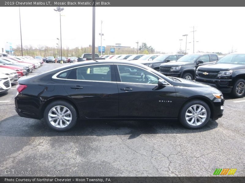 Mosaic Black Metallic / Jet Black 2019 Chevrolet Malibu LT