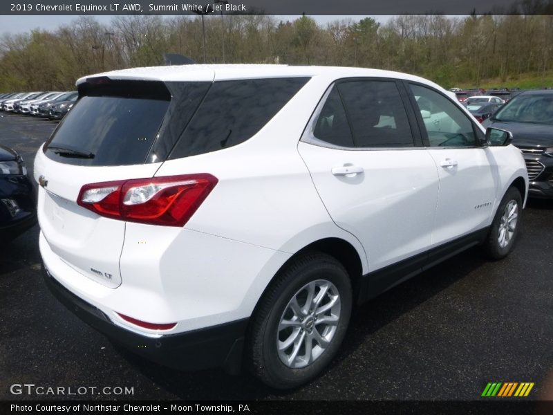 Summit White / Jet Black 2019 Chevrolet Equinox LT AWD