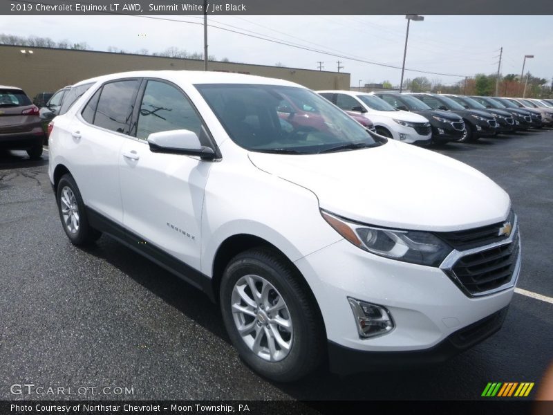 Summit White / Jet Black 2019 Chevrolet Equinox LT AWD