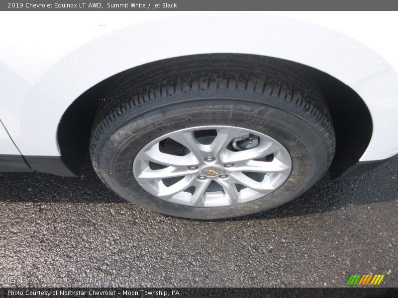 Summit White / Jet Black 2019 Chevrolet Equinox LT AWD