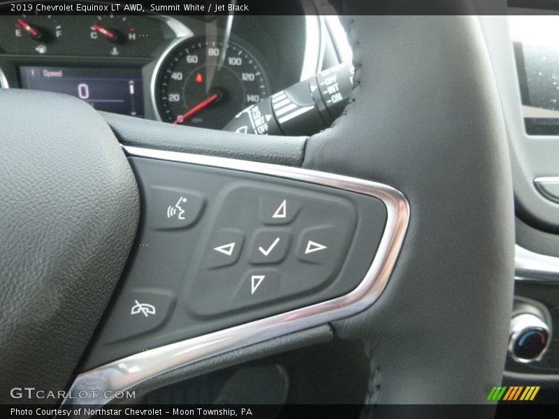 Summit White / Jet Black 2019 Chevrolet Equinox LT AWD
