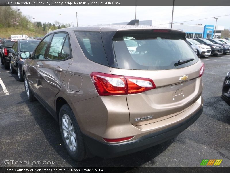 Sandy Ridge Metallic / Medium Ash Gray 2019 Chevrolet Equinox LS