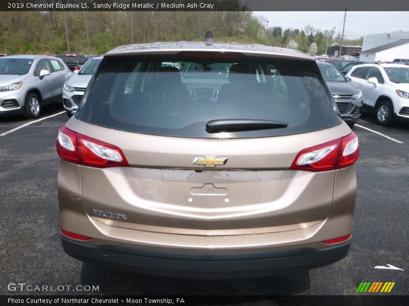 Sandy Ridge Metallic / Medium Ash Gray 2019 Chevrolet Equinox LS