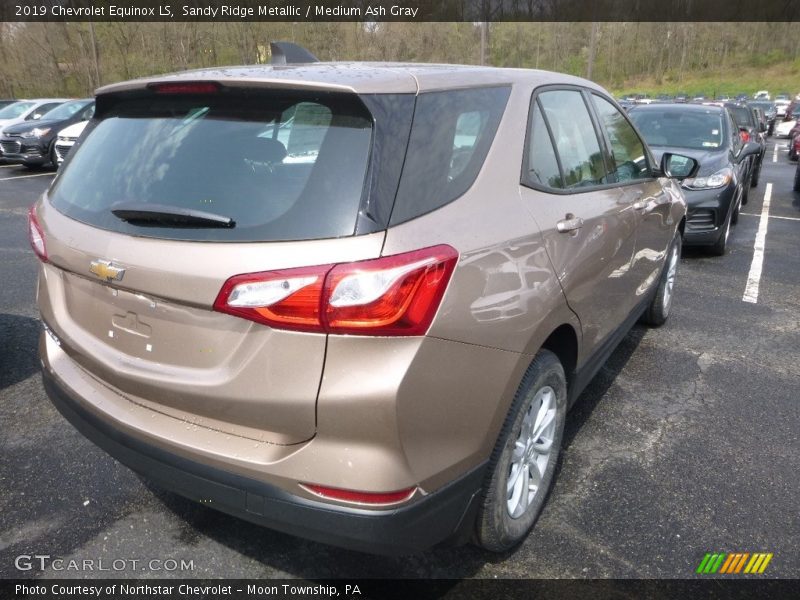 Sandy Ridge Metallic / Medium Ash Gray 2019 Chevrolet Equinox LS