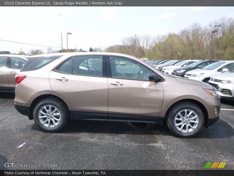 Sandy Ridge Metallic / Medium Ash Gray 2019 Chevrolet Equinox LS