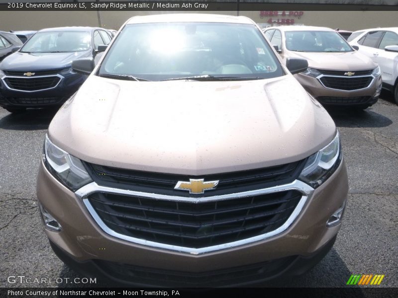 Sandy Ridge Metallic / Medium Ash Gray 2019 Chevrolet Equinox LS