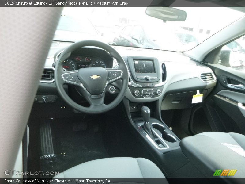 Sandy Ridge Metallic / Medium Ash Gray 2019 Chevrolet Equinox LS