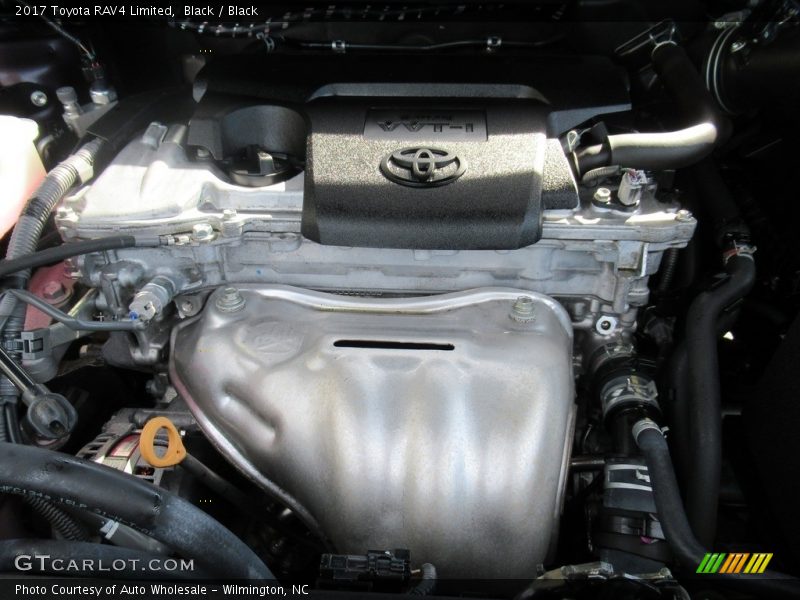 Black / Black 2017 Toyota RAV4 Limited