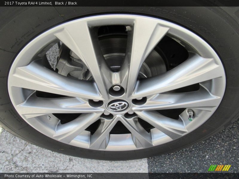 Black / Black 2017 Toyota RAV4 Limited