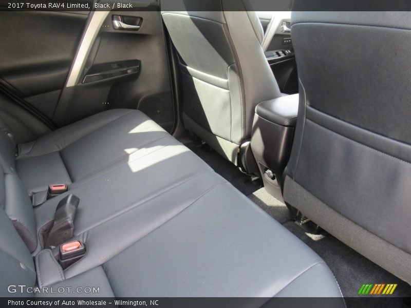Black / Black 2017 Toyota RAV4 Limited