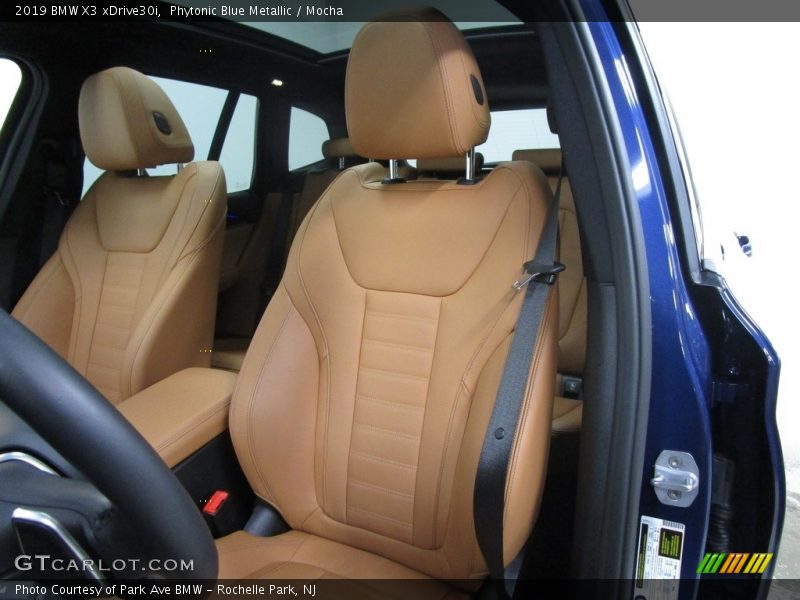 Phytonic Blue Metallic / Mocha 2019 BMW X3 xDrive30i