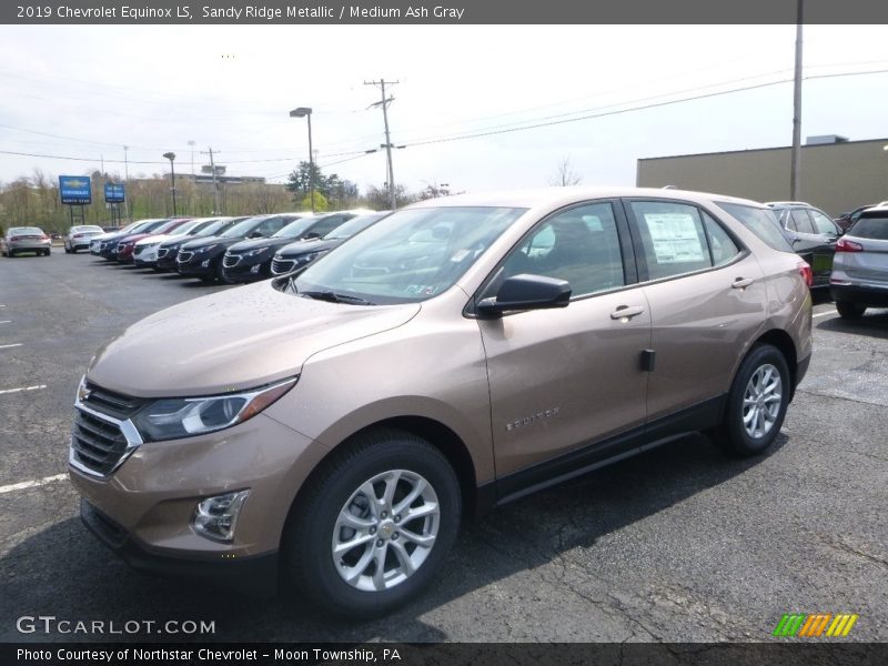 Sandy Ridge Metallic / Medium Ash Gray 2019 Chevrolet Equinox LS