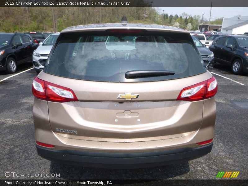 Sandy Ridge Metallic / Medium Ash Gray 2019 Chevrolet Equinox LS