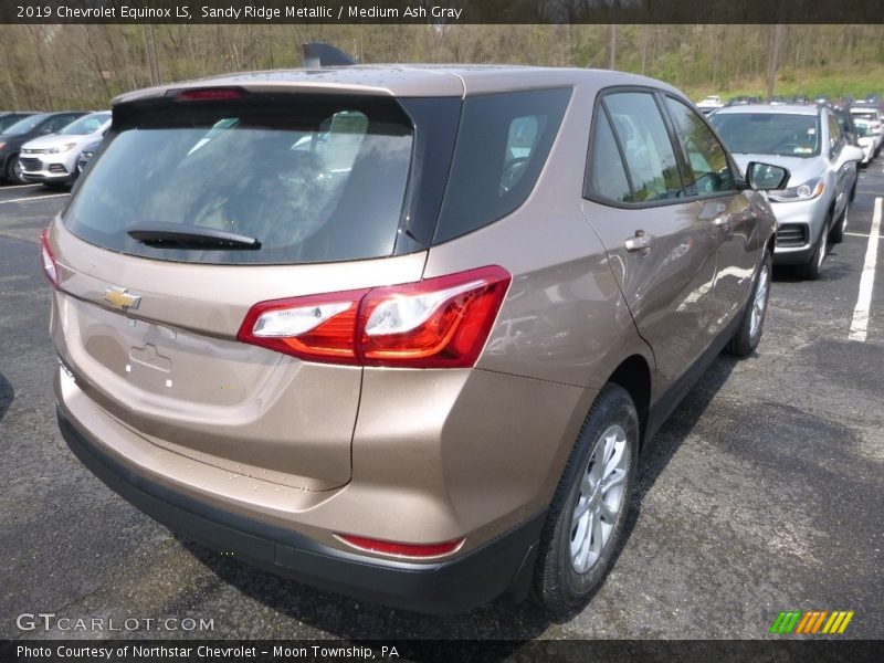 Sandy Ridge Metallic / Medium Ash Gray 2019 Chevrolet Equinox LS