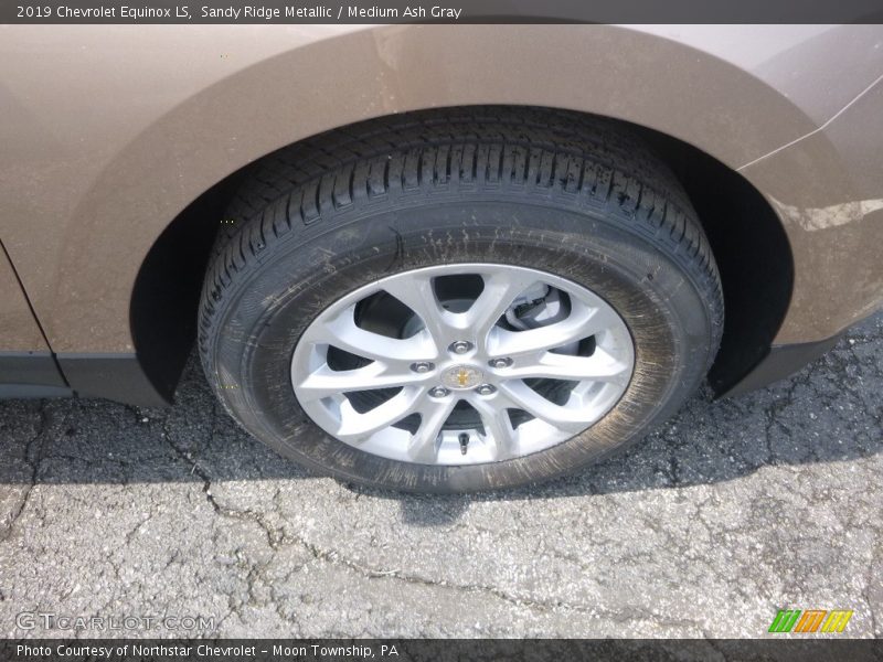 Sandy Ridge Metallic / Medium Ash Gray 2019 Chevrolet Equinox LS