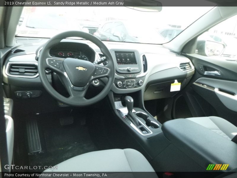 Sandy Ridge Metallic / Medium Ash Gray 2019 Chevrolet Equinox LS